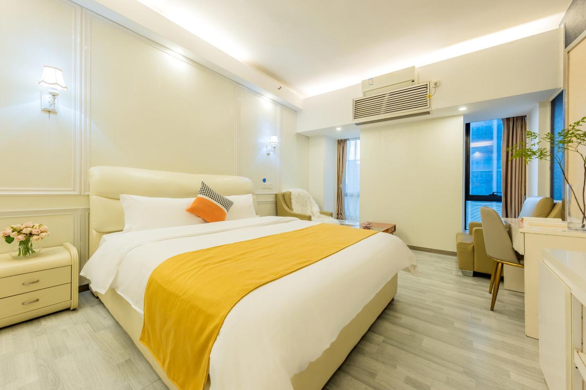 Lavande International Aparthotel Us Consulate General Guangzhou Zhujiang New Town Metro Branch - Free Shuttle Bus To Canton Fair Complex During Canton Fair Period & Free Vpn Internet Access Exteriör bild