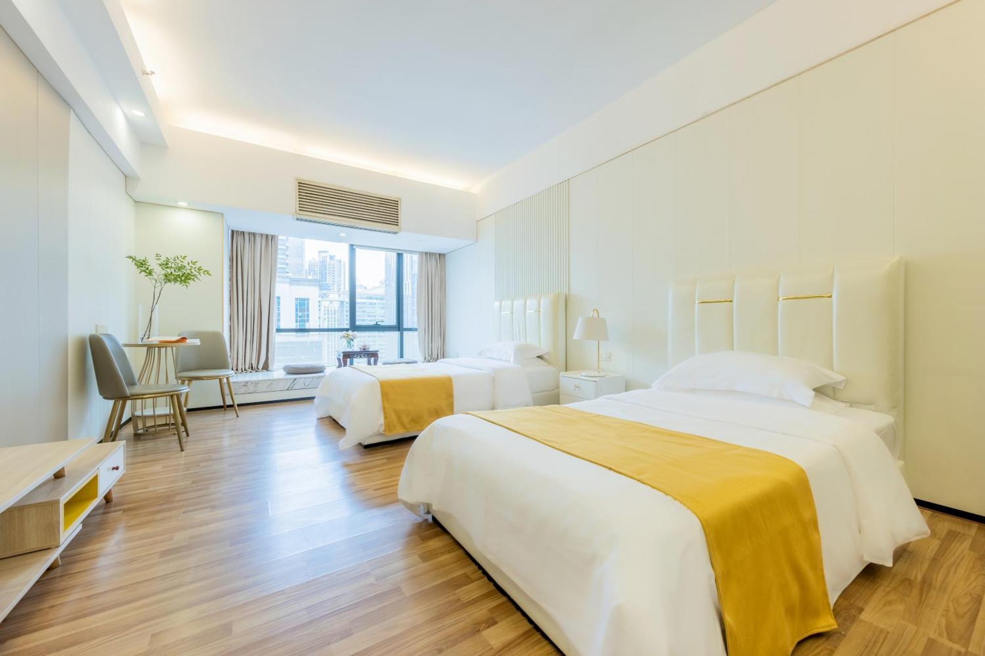 Lavande International Aparthotel Us Consulate General Guangzhou Zhujiang New Town Metro Branch - Free Shuttle Bus To Canton Fair Complex During Canton Fair Period & Free Vpn Internet Access Exteriör bild