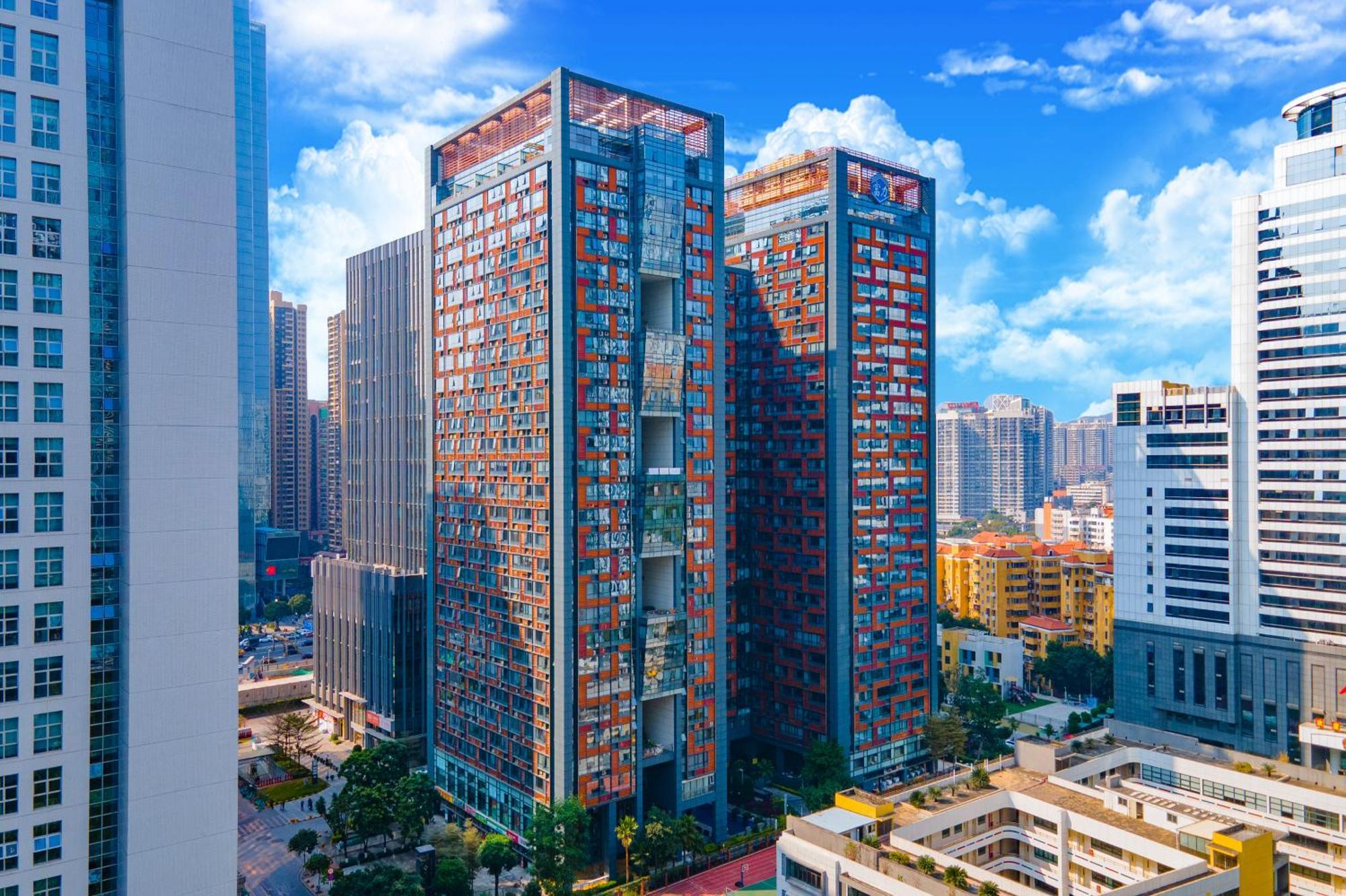 Lavande International Aparthotel Us Consulate General Guangzhou Zhujiang New Town Metro Branch - Free Shuttle Bus To Canton Fair Complex During Canton Fair Period & Free Vpn Internet Access Exteriör bild